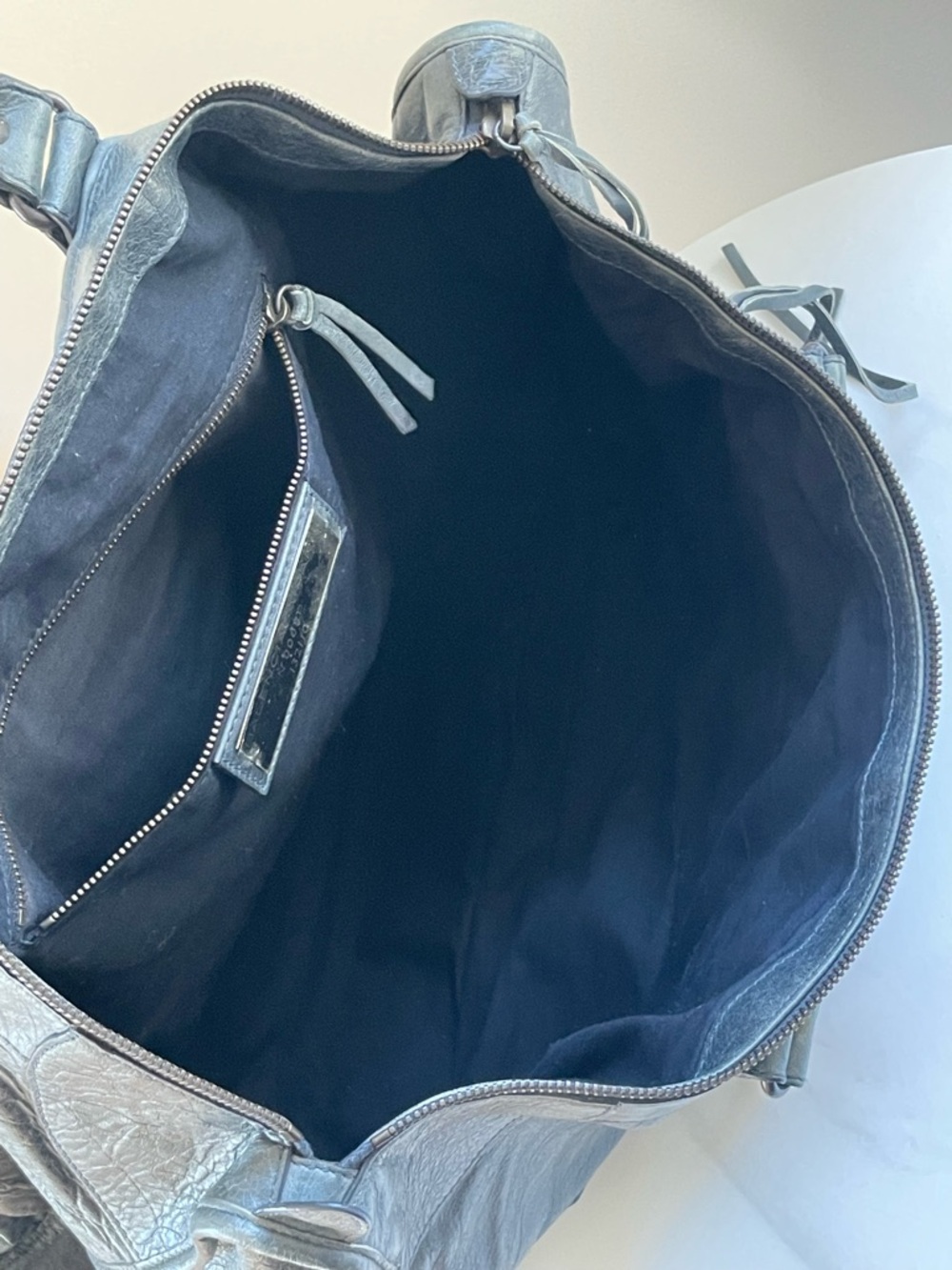 Balenciaga Work Bag RH | Vintage Leather | Muted Green | Authenticated - Picture 11 of 12